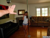 Pervs On Patrol - Practice Dancing on the Pole - 09/05/2013